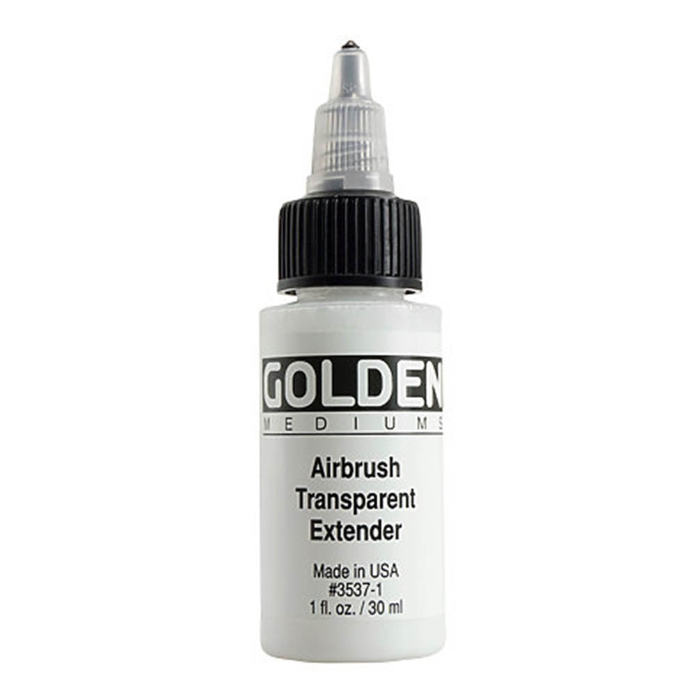 Golden, Airbrush, Transparent, Extender, 1 ounce